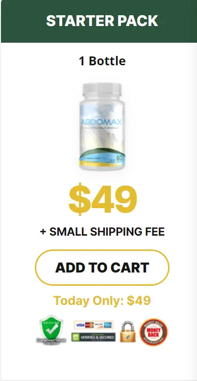 Abdomax 1 bottle 